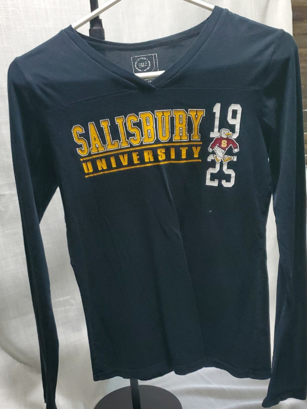 Salisbury University Girls' Long Sleeve Tee - Navy